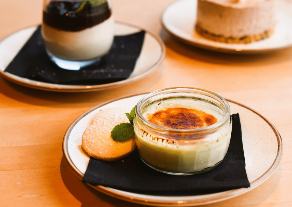 Desserts at Blocks Steakhouse